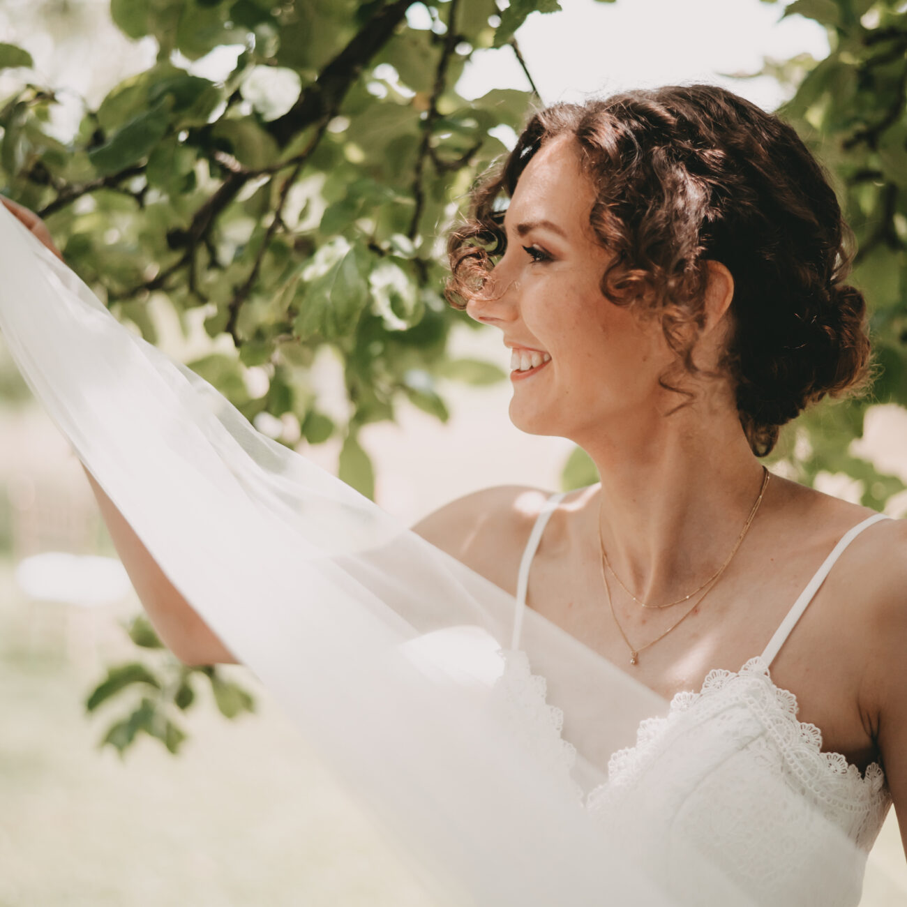 Just before the wedding